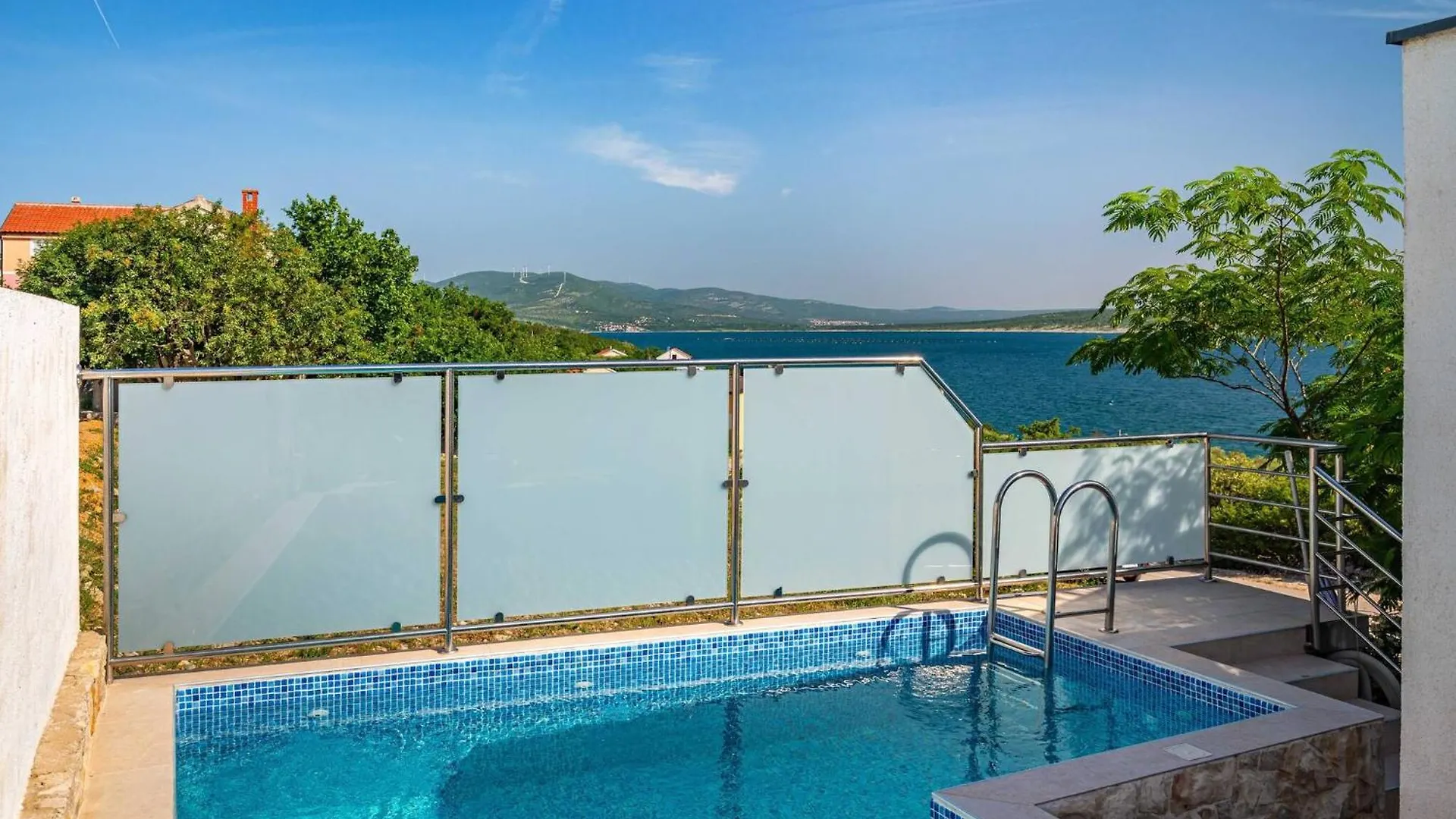 My Dalmatia - Sea View Apartment Dajana With Private Pool Maslenica Croatia