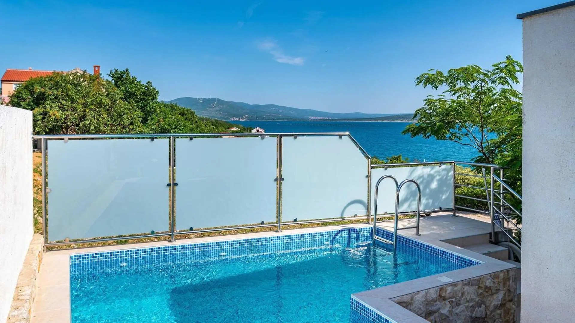 My Dalmatia - Sea View Apartment Dajana With Private Pool Maslenica